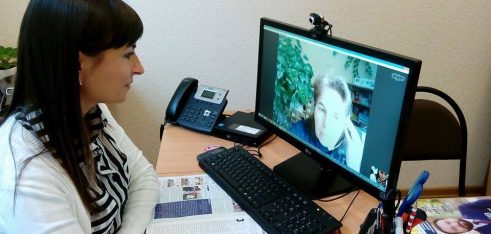 Фахівці Бердичівського місцевого центру з надання БВПД надавали консультації через Skype