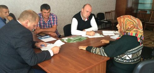 Працівники бюро правової допомоги проводять виїзний прийом громадян у с. Слобідка