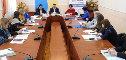 Засідання Житомирської обласної міжвідомчої координаційно-методичної ради: реалізація правопросвітницького проекту «Я маю право»