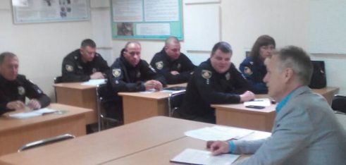 Практичне заняття з працівниками поліції Житомирської області