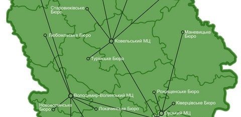 Карта правових потреб територіальних громад Волинської області