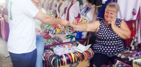 Новопризначені керівники бюро правової допомоги долучилися до флеш-мобу та вуличного інформування у Хусті