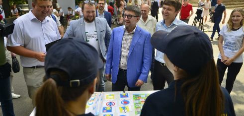 Киянам розповідали, як діяти у разі домашнього насильства