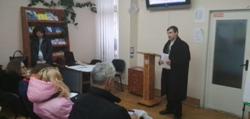 Семінар «Трудові спори» для безробітних Оболонського центру зайнятості