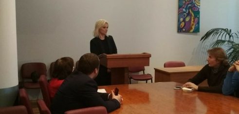 Фахівці Регіонального центру та київських місцевих центрів з надання БВПД відвідали лекцію «Правила поведінки судді та у суді»