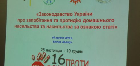 Свобода від насильства – основне право людини!