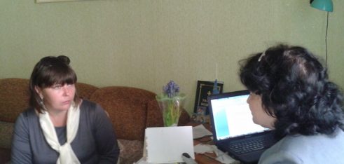 Охтирський місцевий центр правової допомоги провів зустріч у бібліотеці