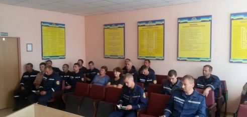 Зустріч з Нововолинськими рятувальниками