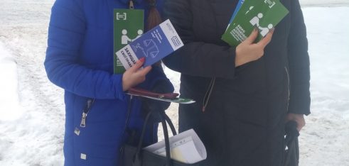 Вуличне інформування населення Кролевця