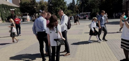 Консультування тернополян представниками центрів безоплатної правової допомоги у рамках проекту «Я маю право!»