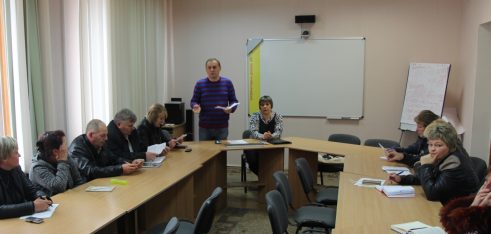 Зустріч із старостами об’єднаних територіальних громад