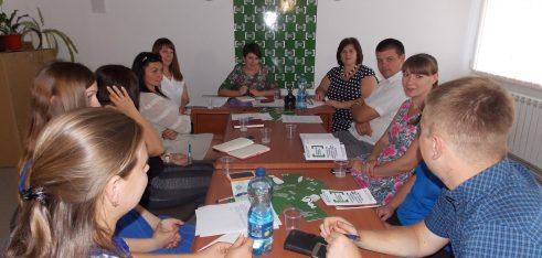 Фахівці Чортківського місцевого центру з надання БВПД ділилися досвідом з новопризначеними колегами