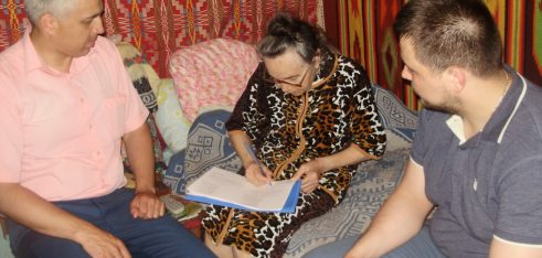 Чернігівським місцевим центром  з надання БВПД проведено виїзний прийом інваліда другої групи