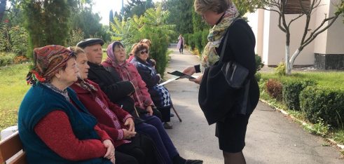 Мобільний пункт консультування працював у госпіталі ветеранів війни