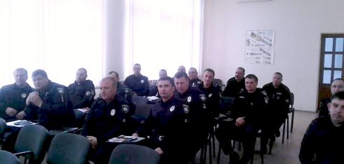 Планове заняття зі службової підготовки провела Олена Іпатенко