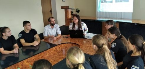 Правоосвітня співпраця з курсантами юридичної клініки «Феміда» Прикарпатського факультету