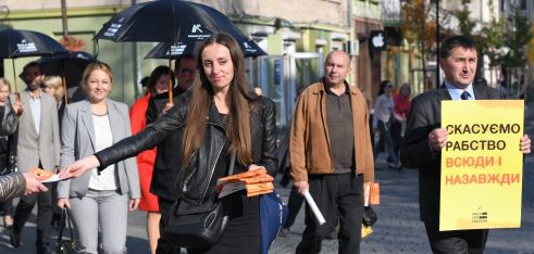 «Хода за свободу» та посилення співпраці з Благодійним фондом «Карітас Івано-Франківськ УГКЦ»