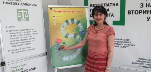 У Сумах представили пілотний варіант авторської гри «Гендерне павутиння»