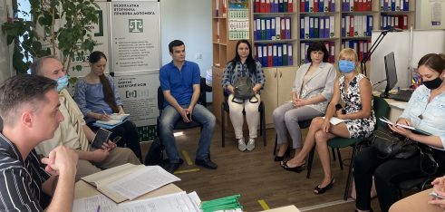 Засідання робочої групи міста Києва, щодо реалізації програми відновлення для неповнолітніх, підозрюваних у вчиненні злочину