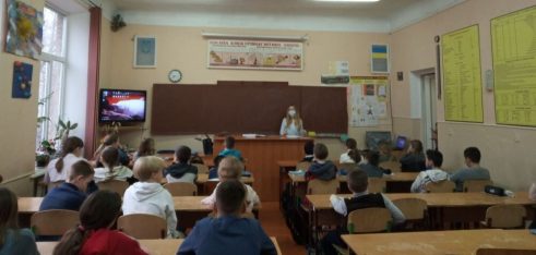 У Хмельницькому школярі взяли участь в тренінгу «Я – проти насильства»