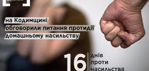 Акція “16 днів проти насильства”: на Кодимщині обговорили питання протидії домашньому насильству