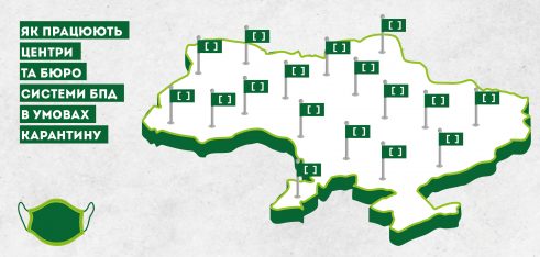 Режим роботи центрів та бюро правової допомоги в умовах карантину