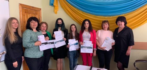 Посвідчення волонтера отримали 6 осіб у Калуському місцевому центрі з надання БВПД